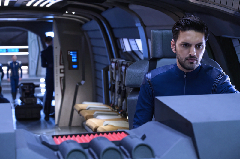Shazad Latif as Lt. Ash Tyler (Photo: Jan Thijs/CBS Interactive)
